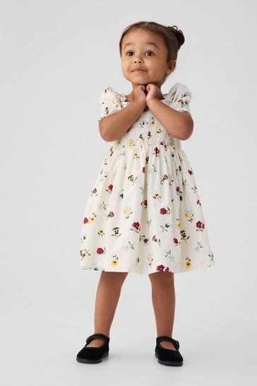 GAP Floral Smocked Dress