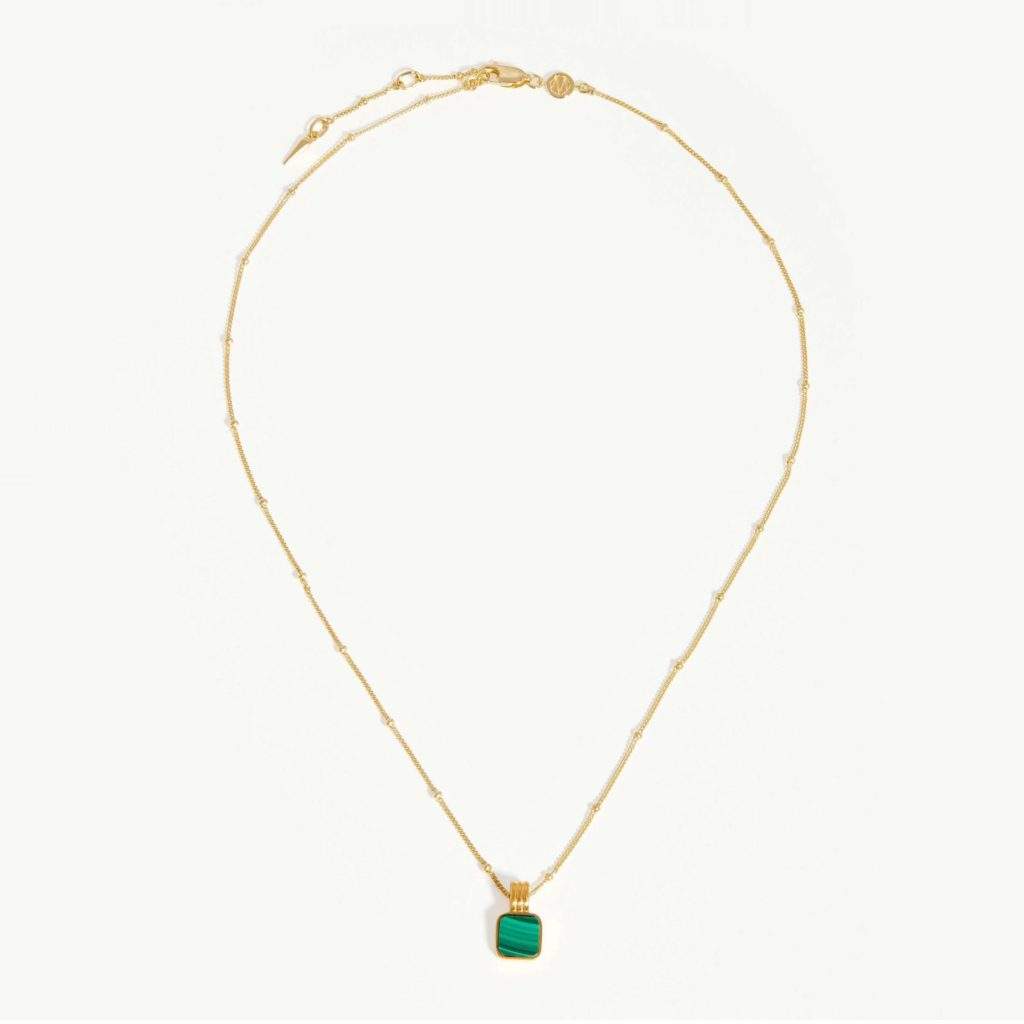 Missoma Lucy Williams Square Malachite Necklace Review