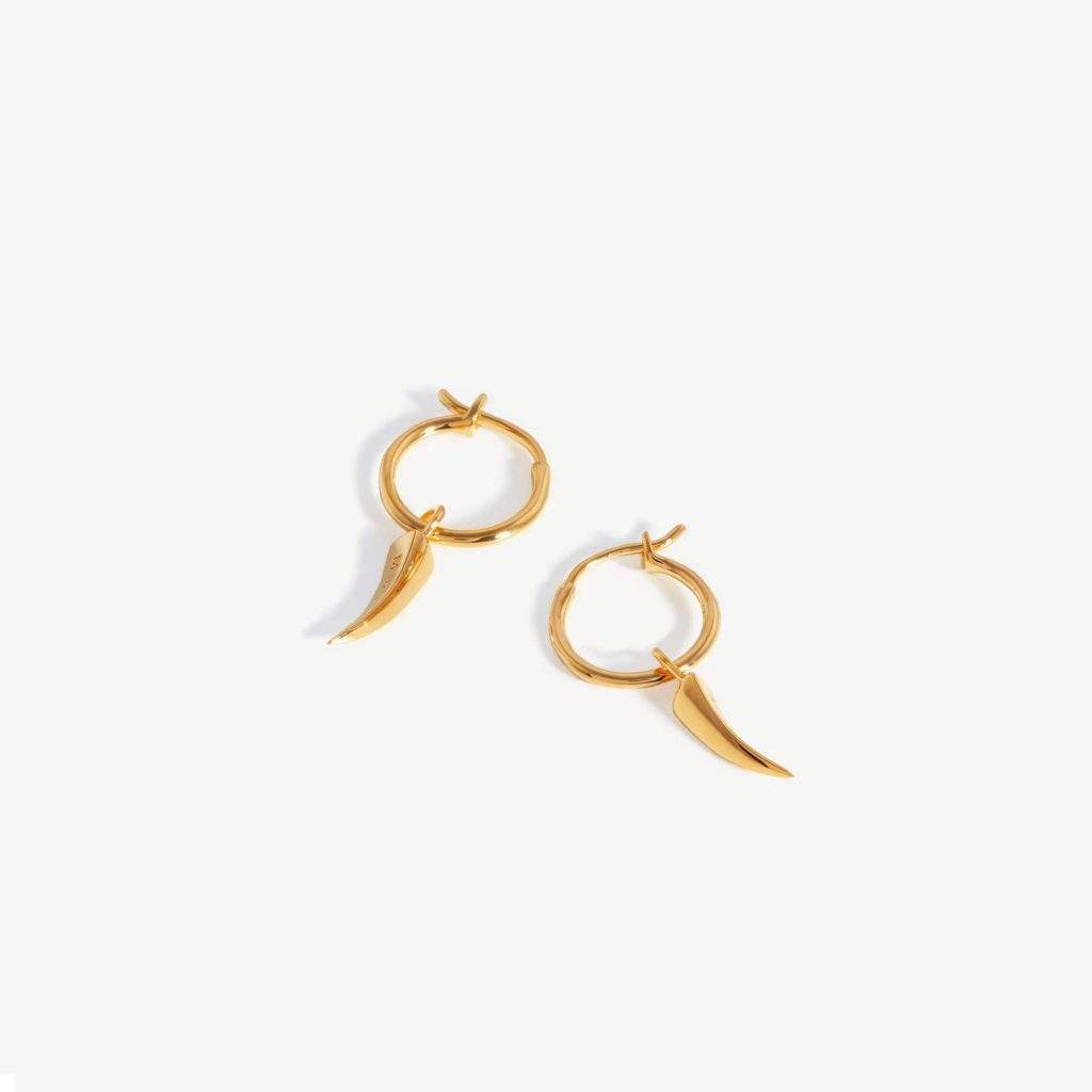 Missoma Mini Claw Charm Hoop Earrings Review