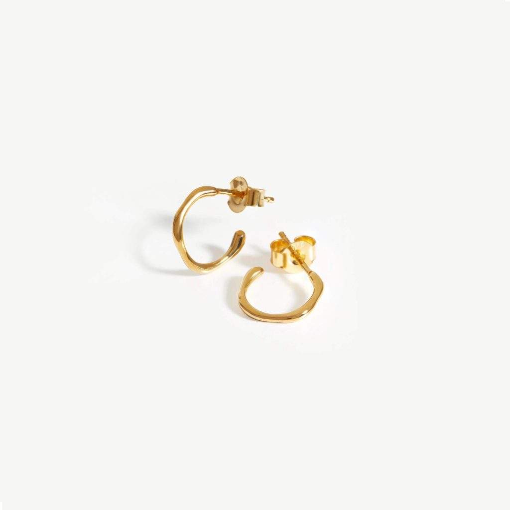 Missoma Mini Molten Hoop Earrings Review