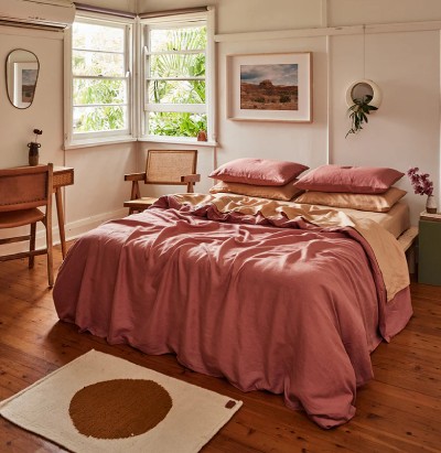 Bed Thread Pink Clay & Terracotta Bedding Bundle