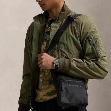 Coggles Polo Ralph Lauren Canvas Crossbody Bag