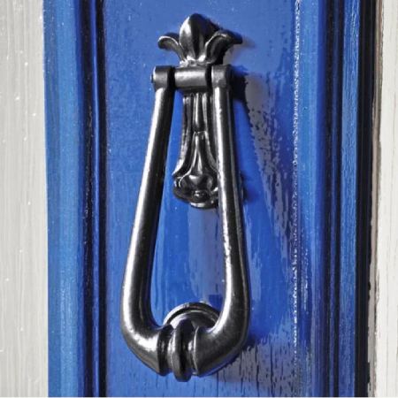 Cast In Style Teardrop Loop Door Knocker